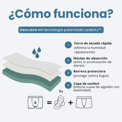 Calzoncillos Antifugas Exclusivos de Jack