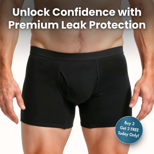 Jack's Ultra-Absorbent Incontinence Boxer Briefs